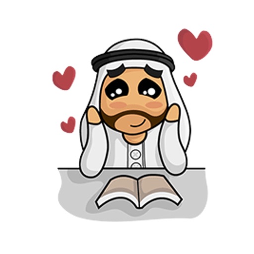 Lovely Arab Man Stickers Pack icon