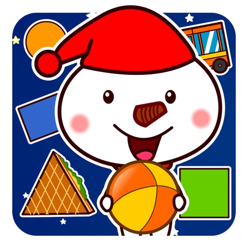 雪宝宝认形状-1-2岁宝宝早教儿童游戏免费 icon