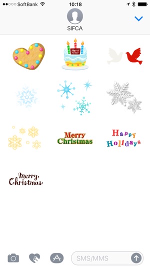 Happy Christmas Stickers - Emoji TOKYO(圖4)-速報App