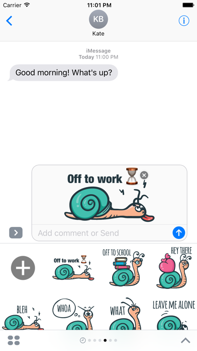 How to cancel & delete Silly Snail - MYOSE - Make Your Own Sticker Emoji from iphone & ipad 4