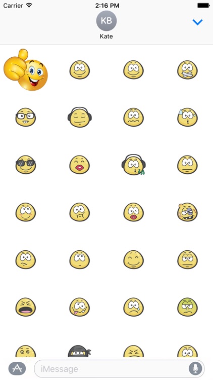 Mega Emoji Pack Stickers - 600+ Stickers screenshot-3