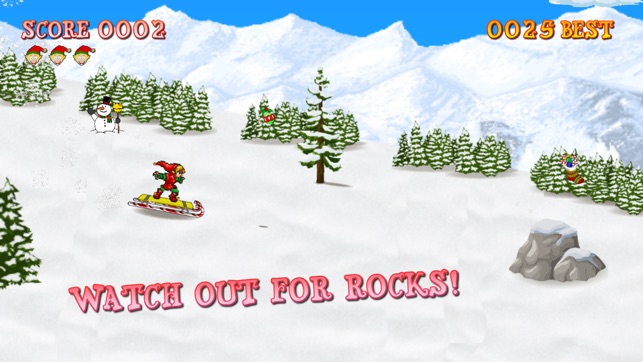 Santaville Snowsled Surfer(圖3)-速報App