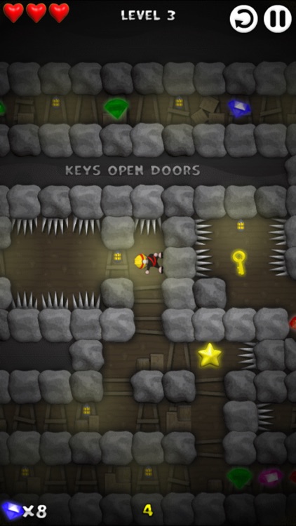 Ninja Miner Maze Escape screenshot-3