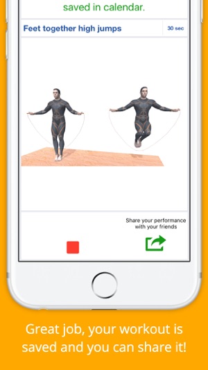 Jump the Rope Workout Challenge Free - Cardio(圖4)-速報App