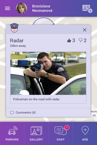RadarAP screenshot 2