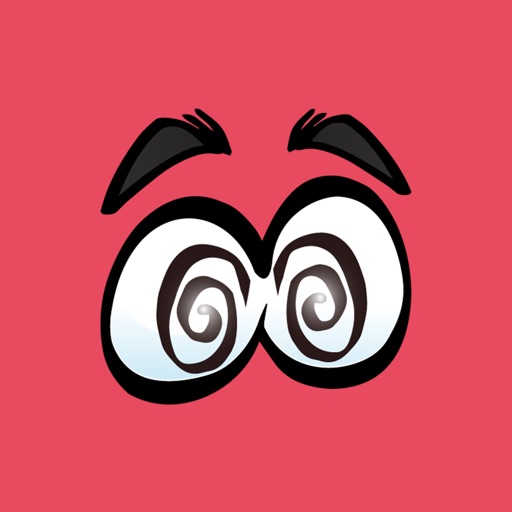 Photobomb Stickers - Cartoon Eye  for iMessage icon