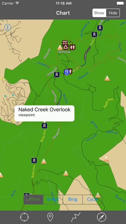 Shenandoah National Park – GPS Offline Navigator