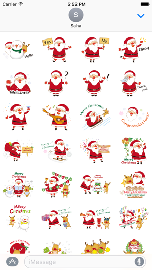 Santa Claus - Merry ChristMas Stickers Vol4(圖3)-速報App