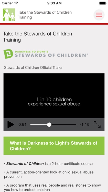 Stewards of Children Prevention Toolkit screenshot-4