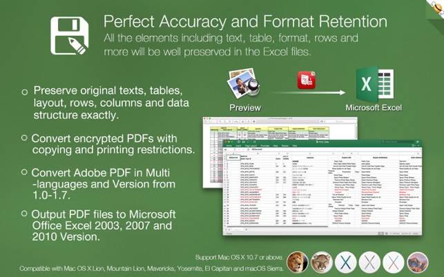 PDF to Excel Pro by Flyingbee(圖4)-速報App