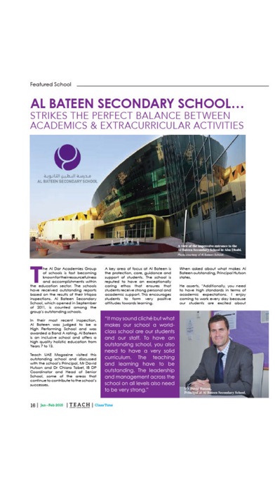 Teach Middle East Magazine screenshot 2