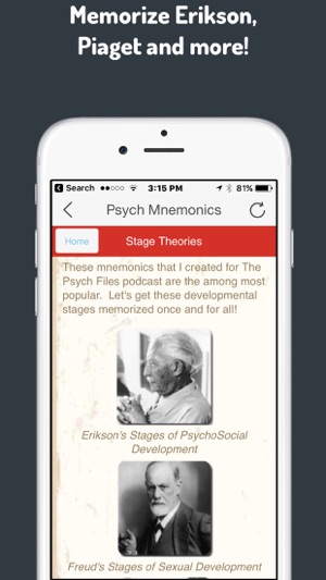 Psych Mnemonics - Memory Tools for Your Psych Test(圖3)-速報App