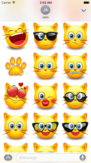 Cat Emotion Cute Sticker(圖1)-速報App