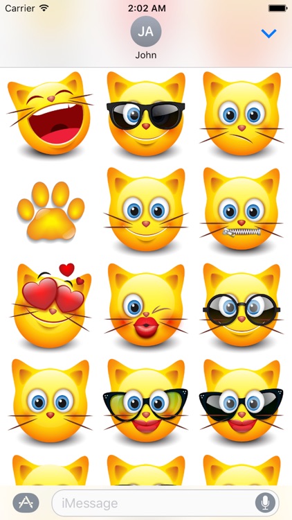 Cat Emotion Cute Sticker