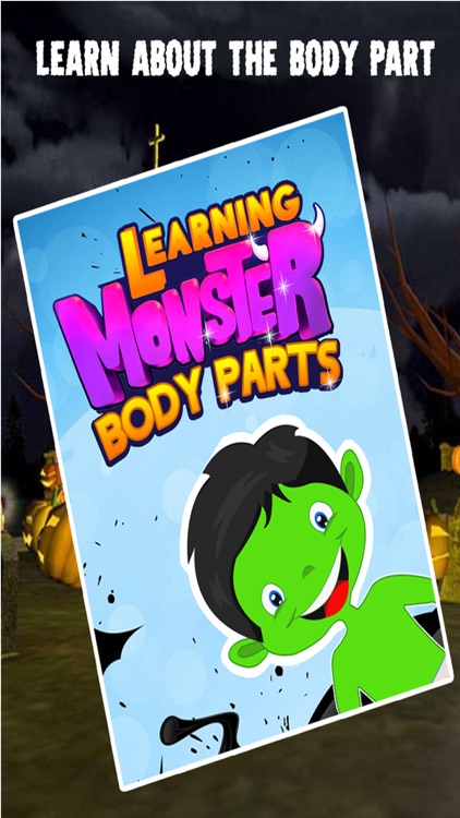 Learning Monster Body Parts - Halloween Game