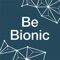 Point the device at the 'Be Bionic' mannequins to reveal hidden implanted neurotechnology 