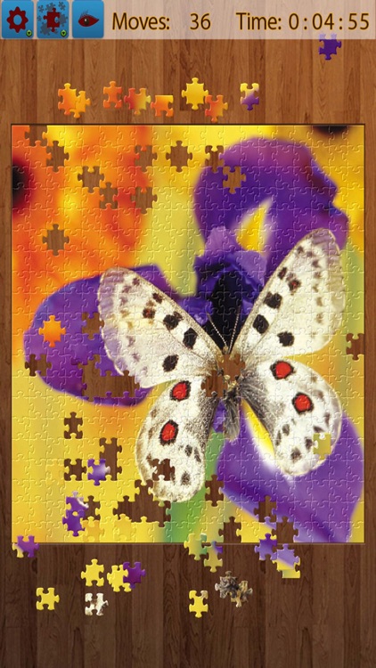 Butterfly Jigsaw Puzzle Game