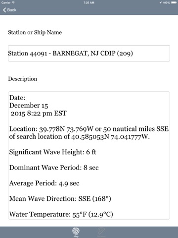 NOAA Buoy Stations and Ships screenshot 4