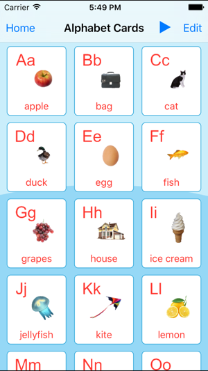 English Alphabet. Learning Cards And Quiz(圖3)-速報App