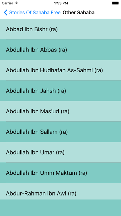 How to cancel & delete Stories of Sahaba Free from iphone & ipad 2