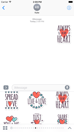 I Love You - Heart Stickers(圖2)-速報App