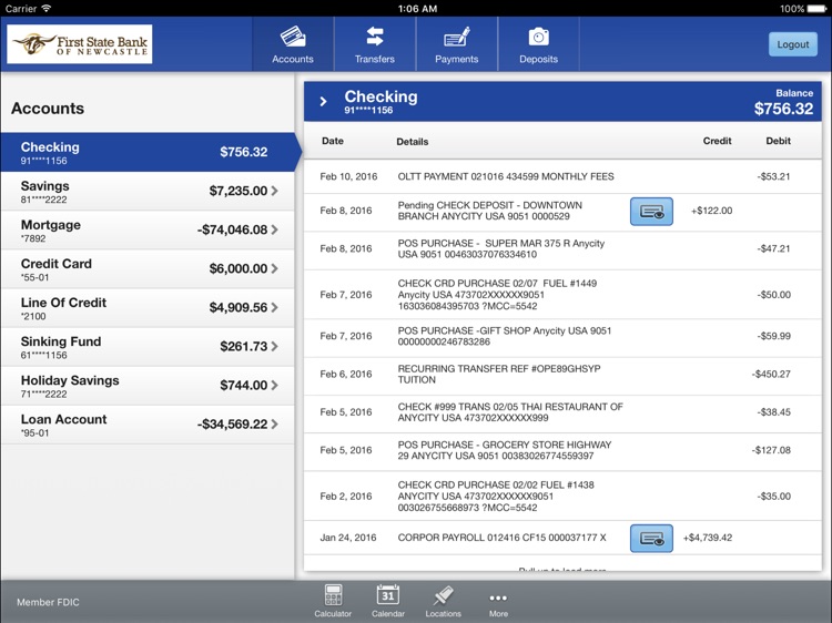 FSB Newcastle for iPad