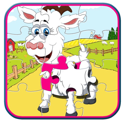 Goat Jigsaw Puzzle Free Game iOS App