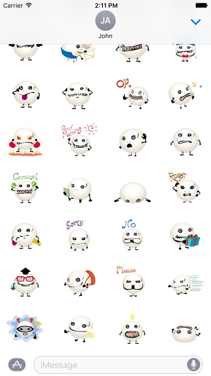 Smiley Monster Stickers screenshot-4