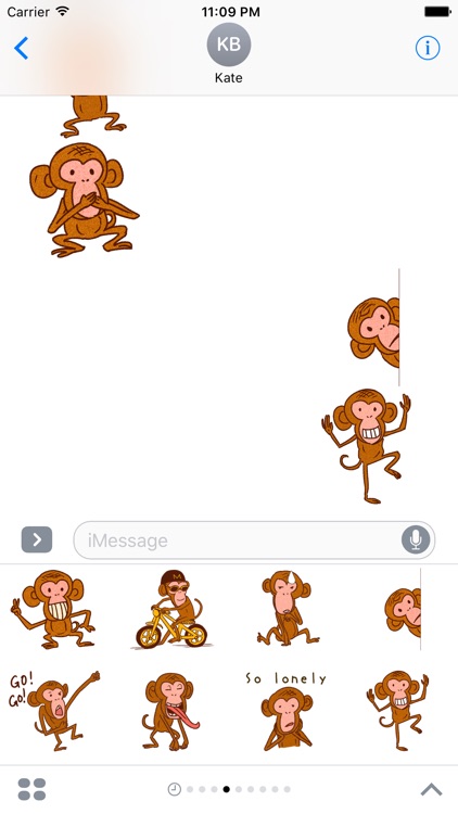 Monkey Business Stickers