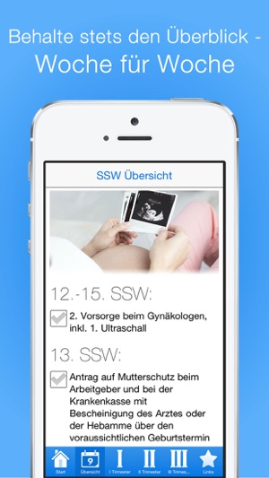 Checklisten für Schwangere PRO(圖1)-速報App