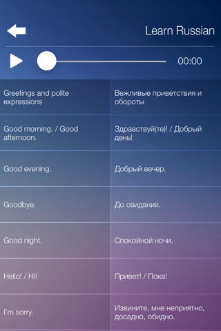 Learn RUSSIAN Speak RUSSIAN Language Fast and Easy screenshot 3
