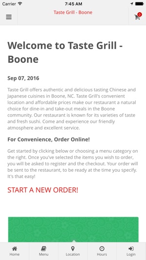 Taste Grill - Boone