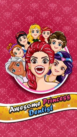 Princess Dentist Salon Doctor Girls Kids Games(圖2)-速報App