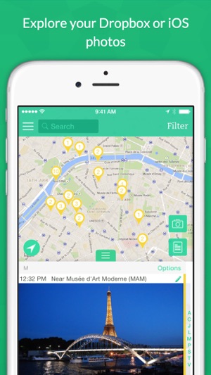 IdeaPlaces - Maps for Evernote, Dropbox, Photos(圖3)-速報App