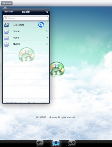 MyiSharing CloudSync screenshot 3