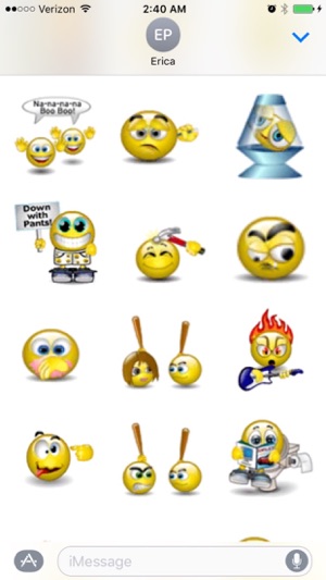 Animated Funny Smileys for iMessages(圖3)-速報App