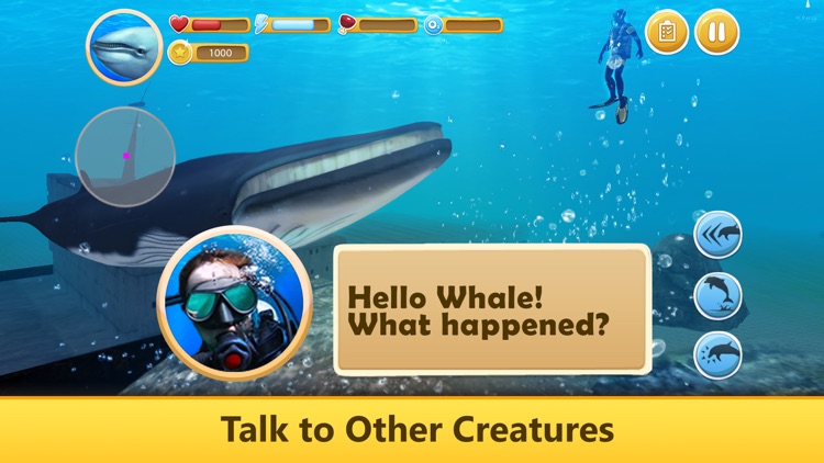 Ocean Whale Simulator: Animal Quest 3D