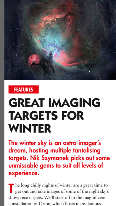 Astronomy Now Magazine review screenshots