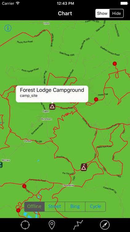 Allegheny National Forest – Offline Map Navigator