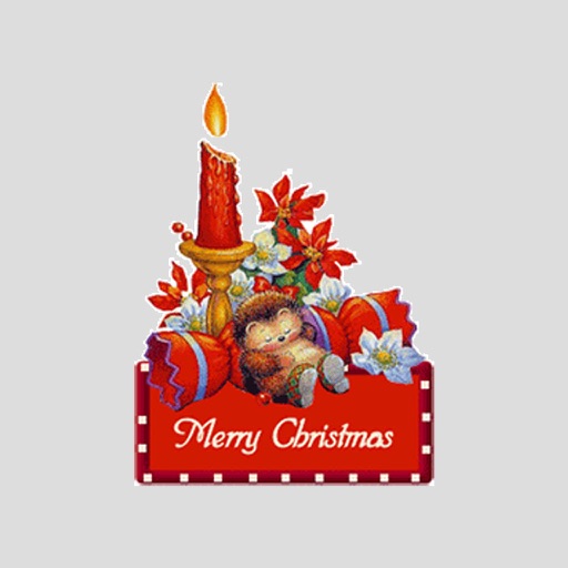 Merry X Christmas GIF Greetings icon