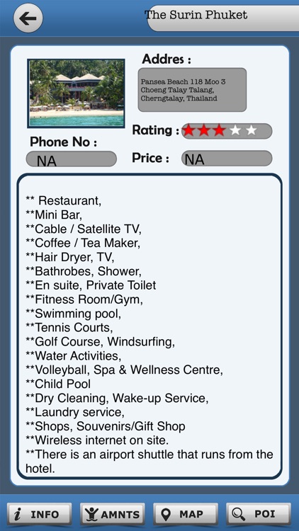 Phuket Province Island Offline Map Tourism Guide screenshot-3