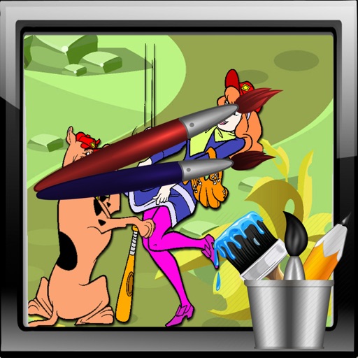Color Games Scooby Doo Version Icon
