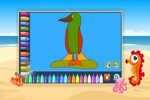 Coloring Book Sea Animals 2 screenshot 4