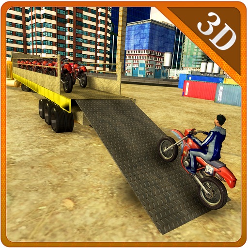 Bike Transporter Truck – Real driving simulator Icon