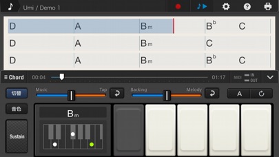 Chordana Viewer(コーダナ ビュワー)のスクリーンショット3 Chordana Viewer(コーダナ ビュワー)のスクリーンショット3