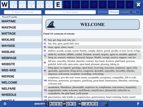 Crossword Wizard screenshot 2