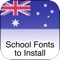 This app allows you to install education fonts used by Australian & NZ schools, into your iPhone or iPad as additional system fonts to use in many other apps such as Pages, Keynote, Numbers, MS Word and many more