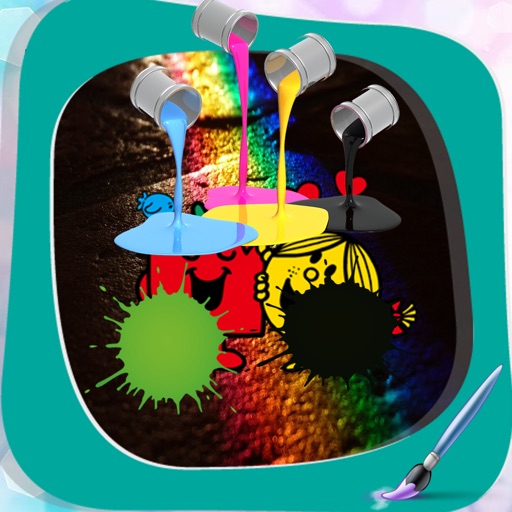 Funny Coloring Mr Men Version iOS App