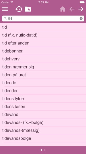 English Danish Dictionary Free(圖3)-速報App