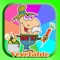 Learn English vocabulary and spelling from the cartoon vegetables and game learning easy and fun